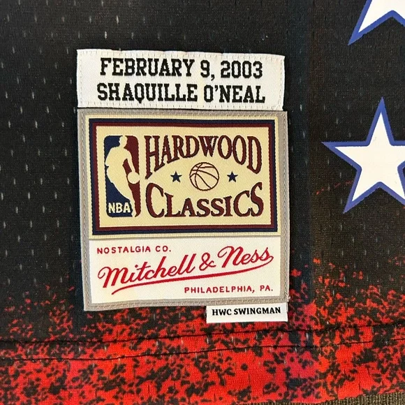 $150 Mitchell & Ness Shaquille O'Neal All Star 2003 Swingman Jersey Men’s Sz: M - Picture 3 of 6